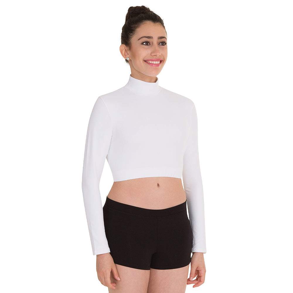 Body Wrappers Adult Long Sleeve Crop