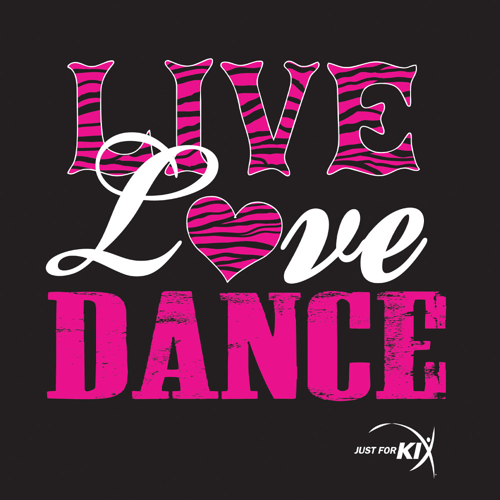 "Live, Love, Dance Tee"