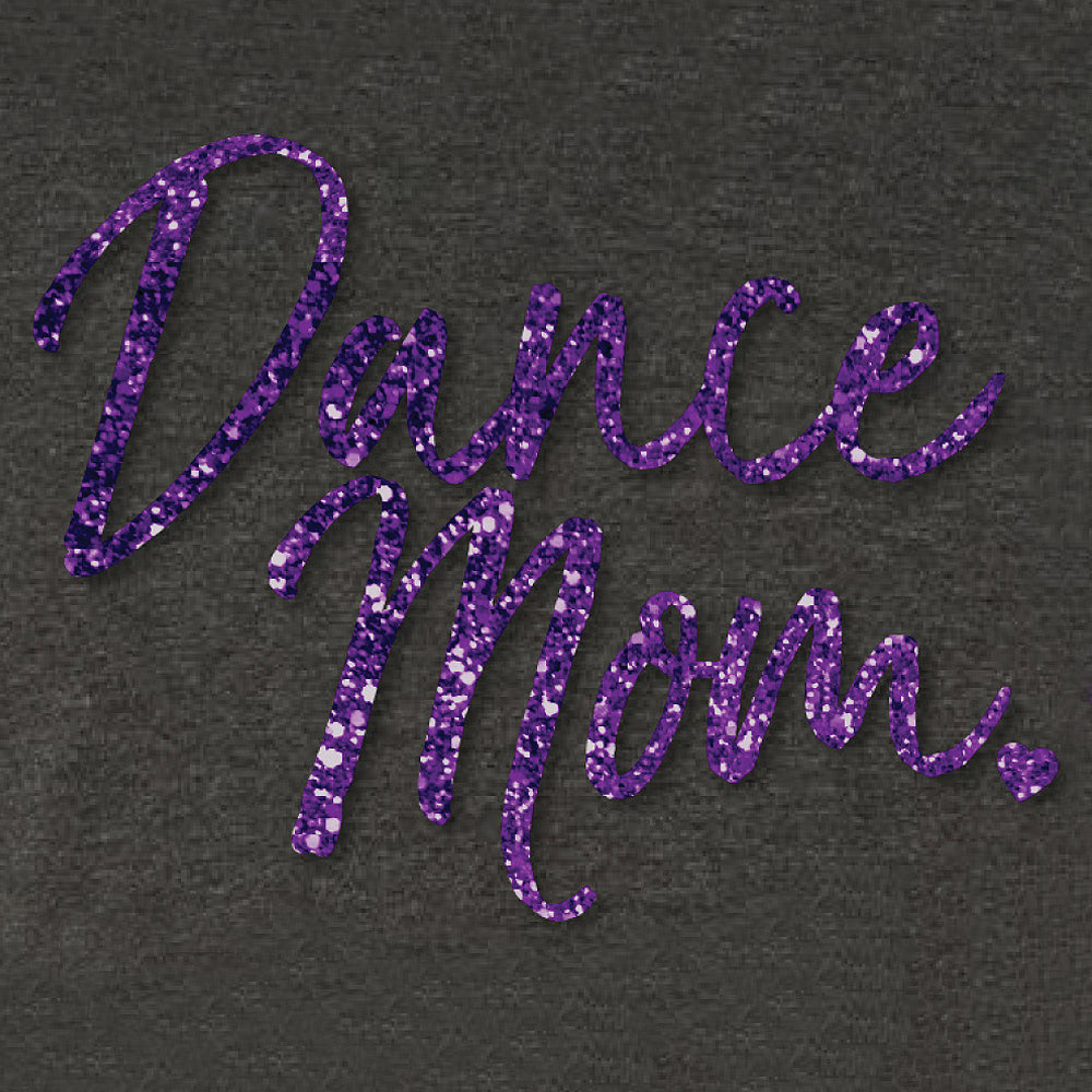 Dance Mom Purple Cursive