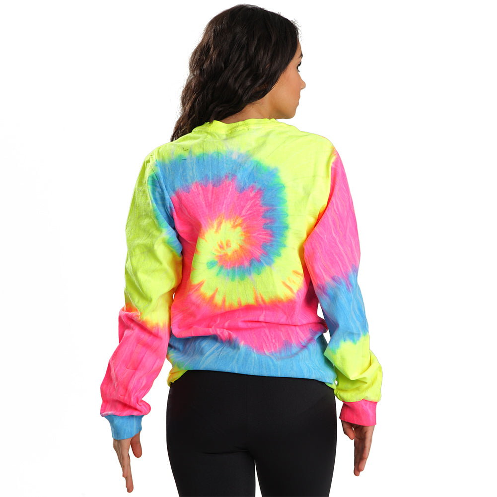 Neon Rainbow L/S Tye Dye JFK Dance