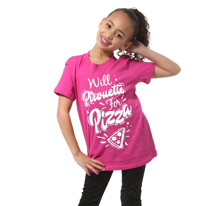Will Pirouette For Pizza Tee