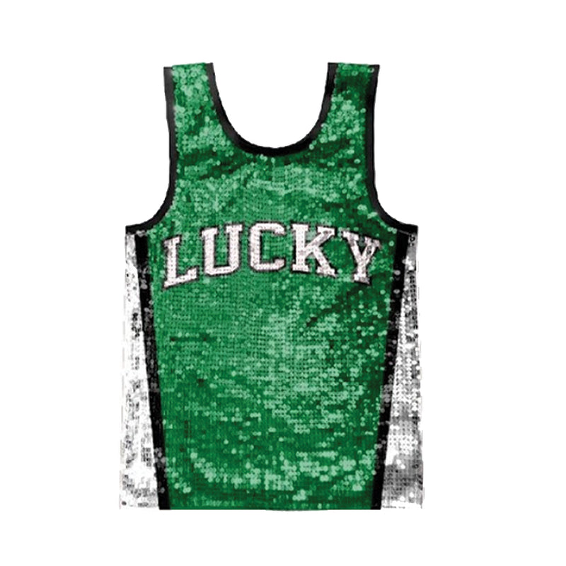 Youth Sequin Basketball Jersey