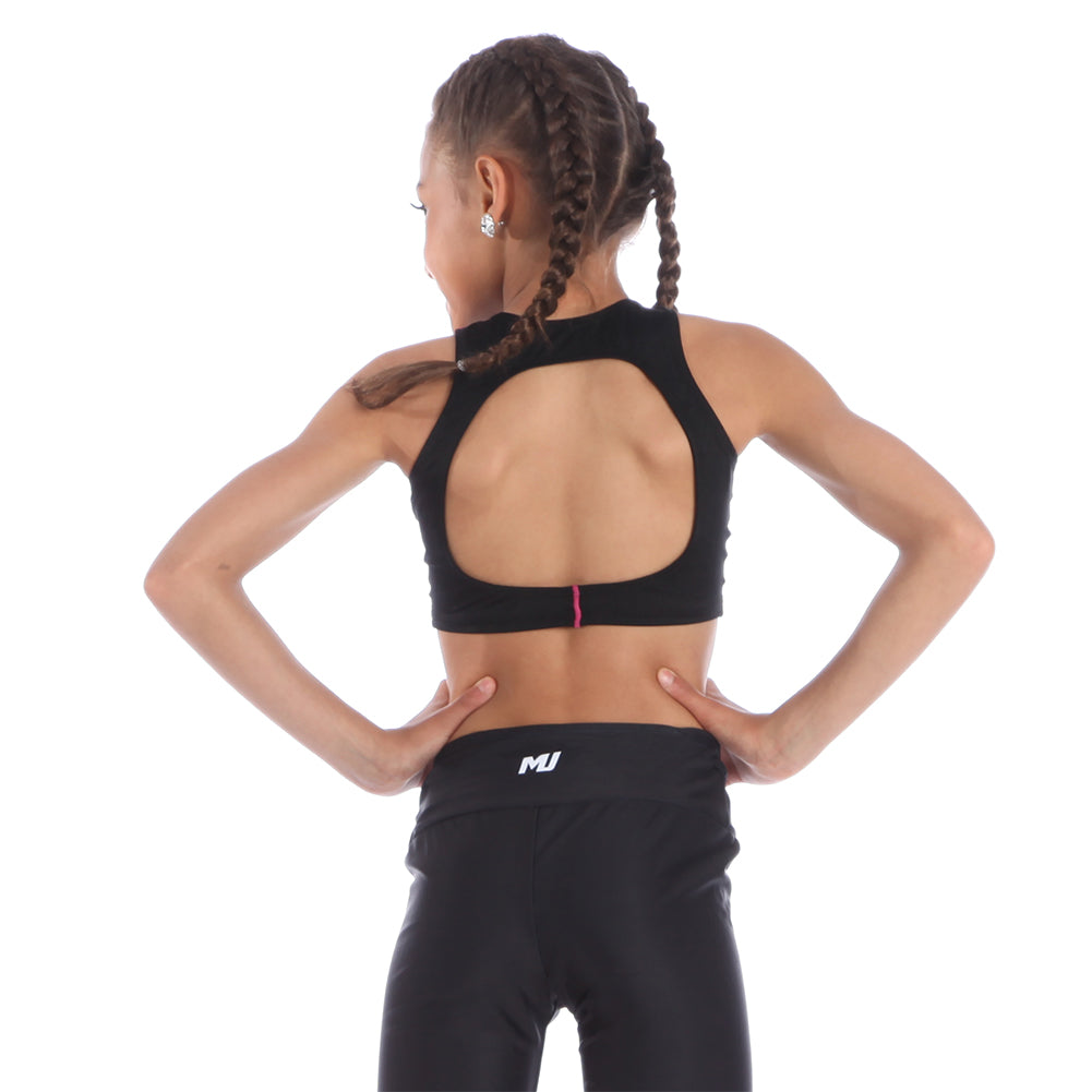 Mid-Length Open Back Bra v