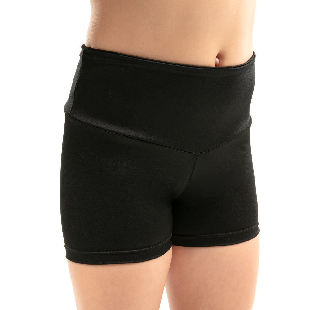High waisted dance shorts uk sales