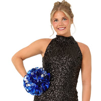 4 Inch Multi Color Metallic Pom (Sold Individually)