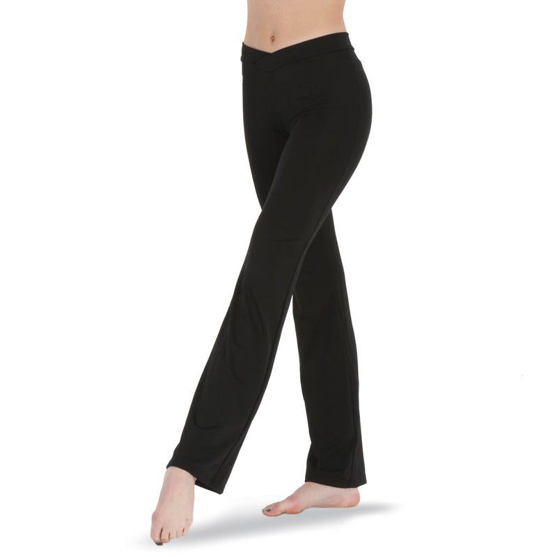 Girls Body Wrappers V-Front Jazz Pant