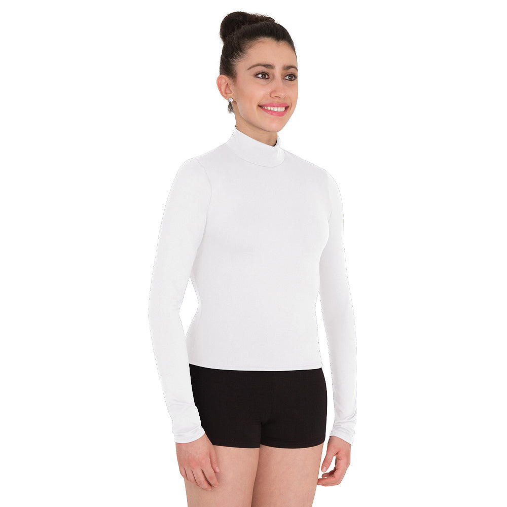 Long Sleeve High Neck Pullover