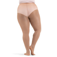 Capezio Plus Size Footed Tight