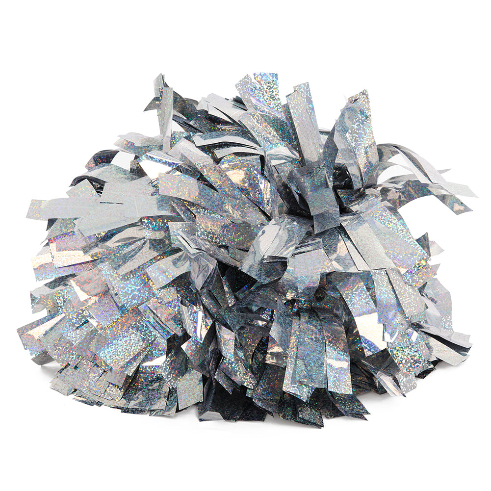 Suchoow 2 PCS Metallic Cheerleading Pom Poms Cheering Squad Pompoms, Used for Cheerleading Sports Meets Sports Competitions Dance Suchoow 2 PCS Metallic Cheerleading Pom Poms Cheering Squad Pompoms, Used for Cheerleading Sports Meets Sports Competitions Dance