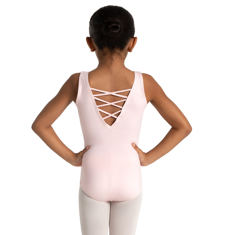 Youth Capezio Lace Back Tank Leotard