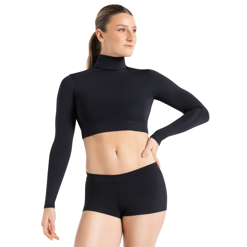 Capezio Turtleneck Crop Top : TB107 - Just For Kix