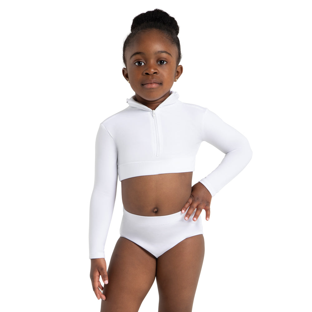 Capezio Turtleneck Crop Top : TB107C – Just For Kix