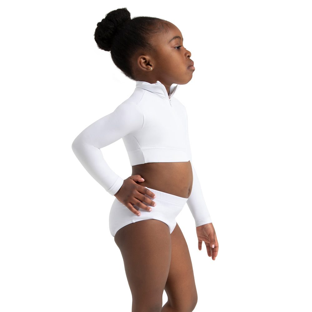 トップス c... Capezio Turtleneck Crop Top : TB107C - Just For Kix