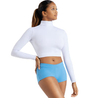 Capezio Turtleneck Crop Top