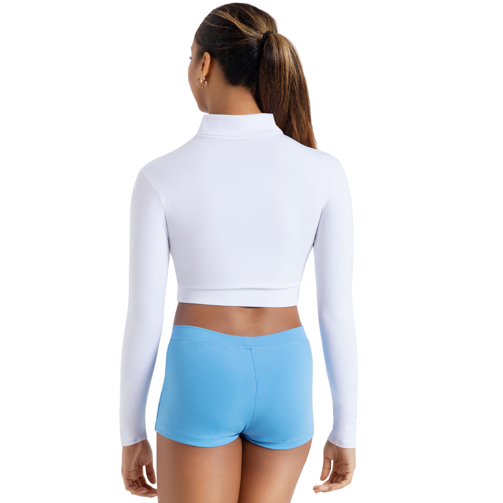Capezio Turtleneck Crop Top : TB107 - Just For Kix