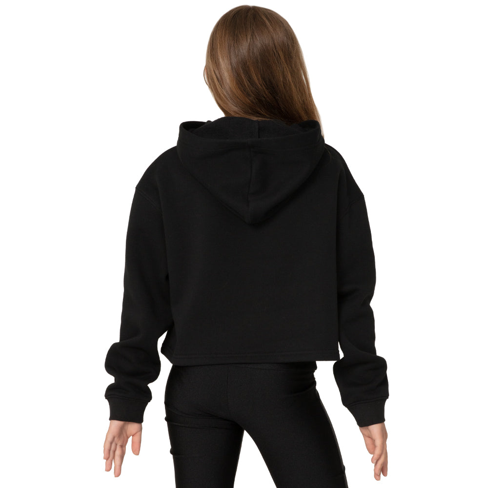 Youth Fleece Crop Hoodie