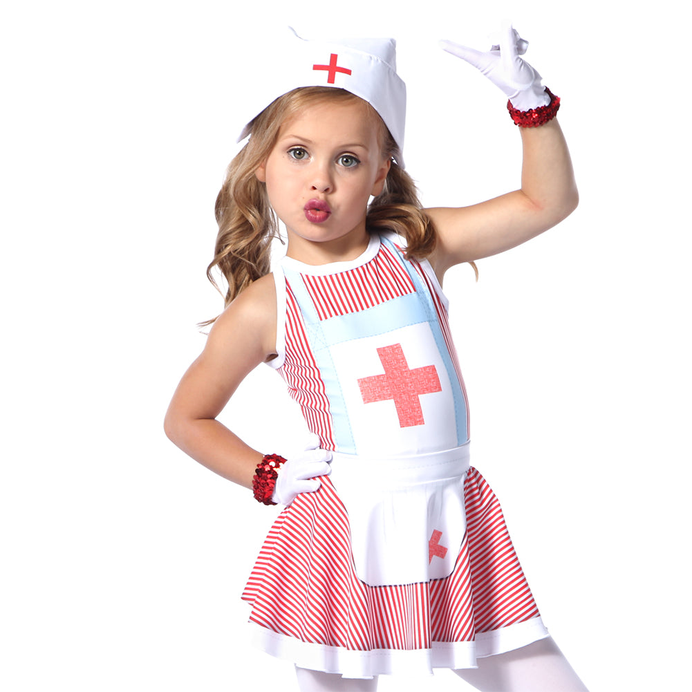Nurse Sleeveless Biketard
